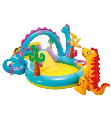 Piscina Intex Dino 290l Inlable Parque Acuatico