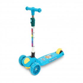 Monopatin Azul Ruedas Con Luces Wubidubi