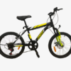 BICI MILANO SAETA 24" SWING C/ SUSP NEGRO/AMARILLO