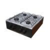 Cocina Abbatec Mini 4h Negro