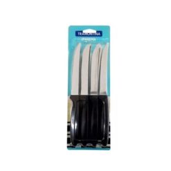 Cuchillo Tramontina Nkolor Negro X 12pz