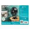Ventilador De Mesa Ftx 3 Vel Aura 45w 220v Negro