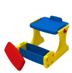 Mesa Recreo Con Baul Bandeirante