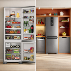 Heladera Whirlpool Combi 482/447l + Organizadores 